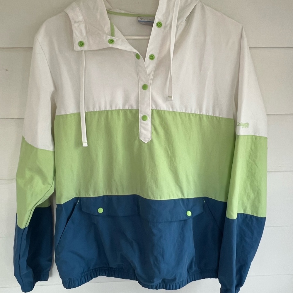 Columbia Color Block PFG Windbreaker